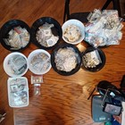 484 Vintage Religious Items ANGELS BRACELETS CROSSES PENDANTS PINS ROSARIES MORE — photo 2