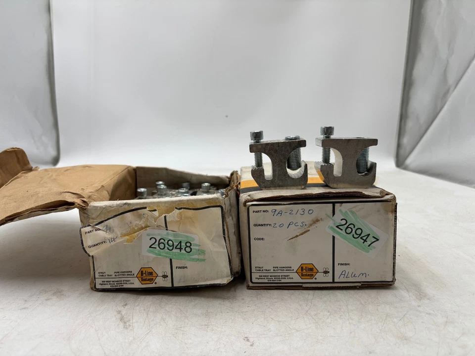 B-Line 9A-2130 Cable Tray Ground Clamp Max 250MCM Lot of 20 1 Per Order - Image 2 of 3