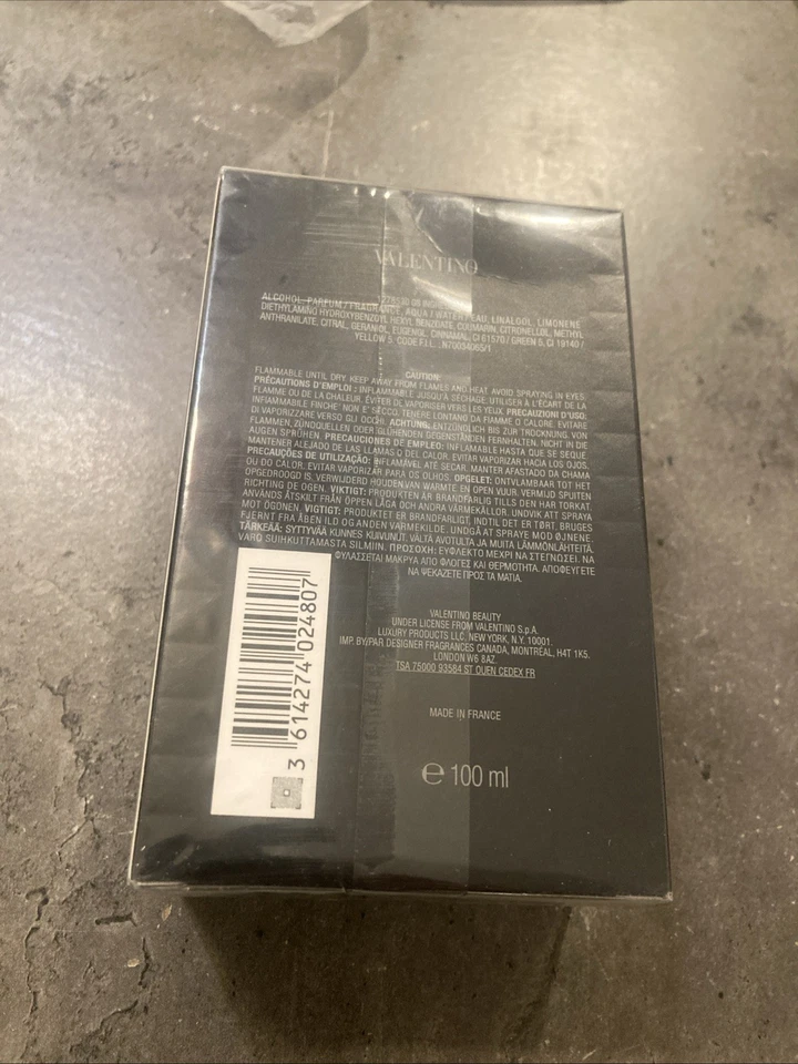 Valentino Uomo Born In Roma Green Stravaganza 3,4 oz. EDT Spray para Hombres ¡SELLADO! Foto 2 de 3