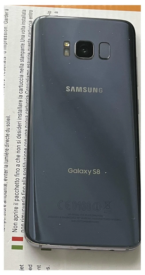 Smartphone Samsung Galaxy S8+ SM-G955 - 64 Go - Bleu Océan - Photo 2/2
