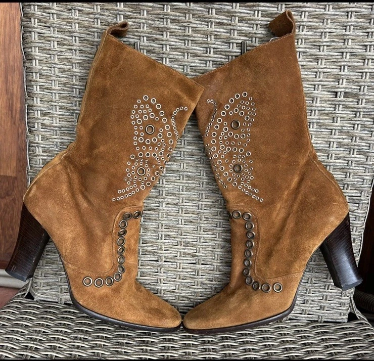 Botas Mariposa Dolce And Gabbana 38.5 Foto 2 de 4