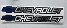 Chevrolet Emblem Vinyl Sticker 9x1.25 2 pcs 