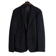 J.Crew Slim Fit Knit Suit Jacket in wool-cotton Charcoal Gray - M
