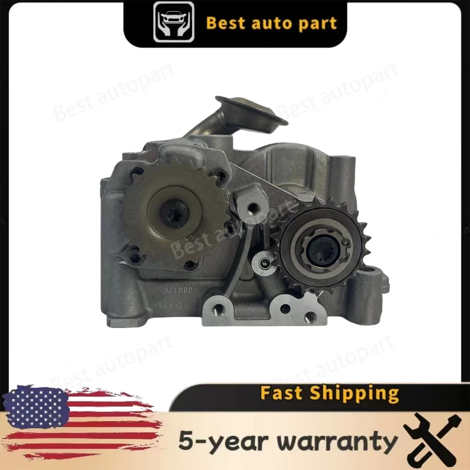 Oil Pump w/ Balance Shaft Assembly For 06B103535G VW Golf R GTI Audi A3 A4 2.0L - Изображение 4 из 4