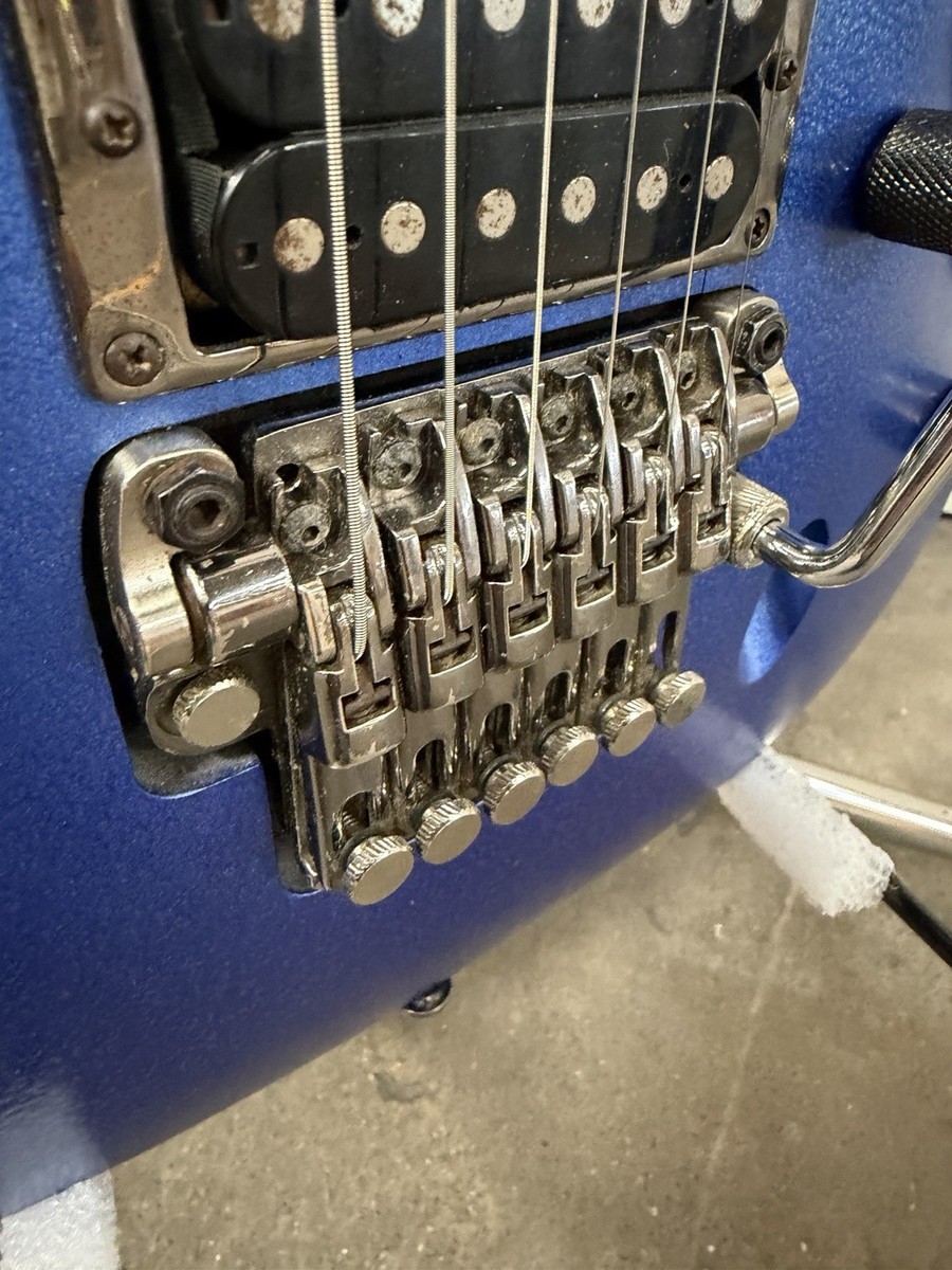 Ibanez S470DX MIK S Wave Inlays ZR Trem W Stabilizer Aqua metallic