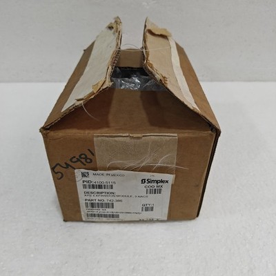 Simplex 4100-5115 Model 742-386 XPS Expansion Module, 3 NACS