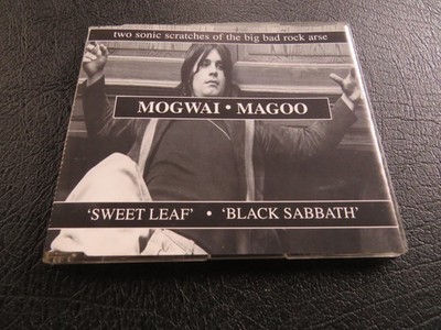 MOGWAI/MAGOO - Sweet Leaf/Black Sabbath - CD Single - 2 tracks - Fierce Panda