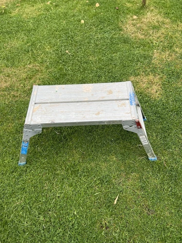 Macallister Hop Up Work Platform,high - 475mm, wide 630mm