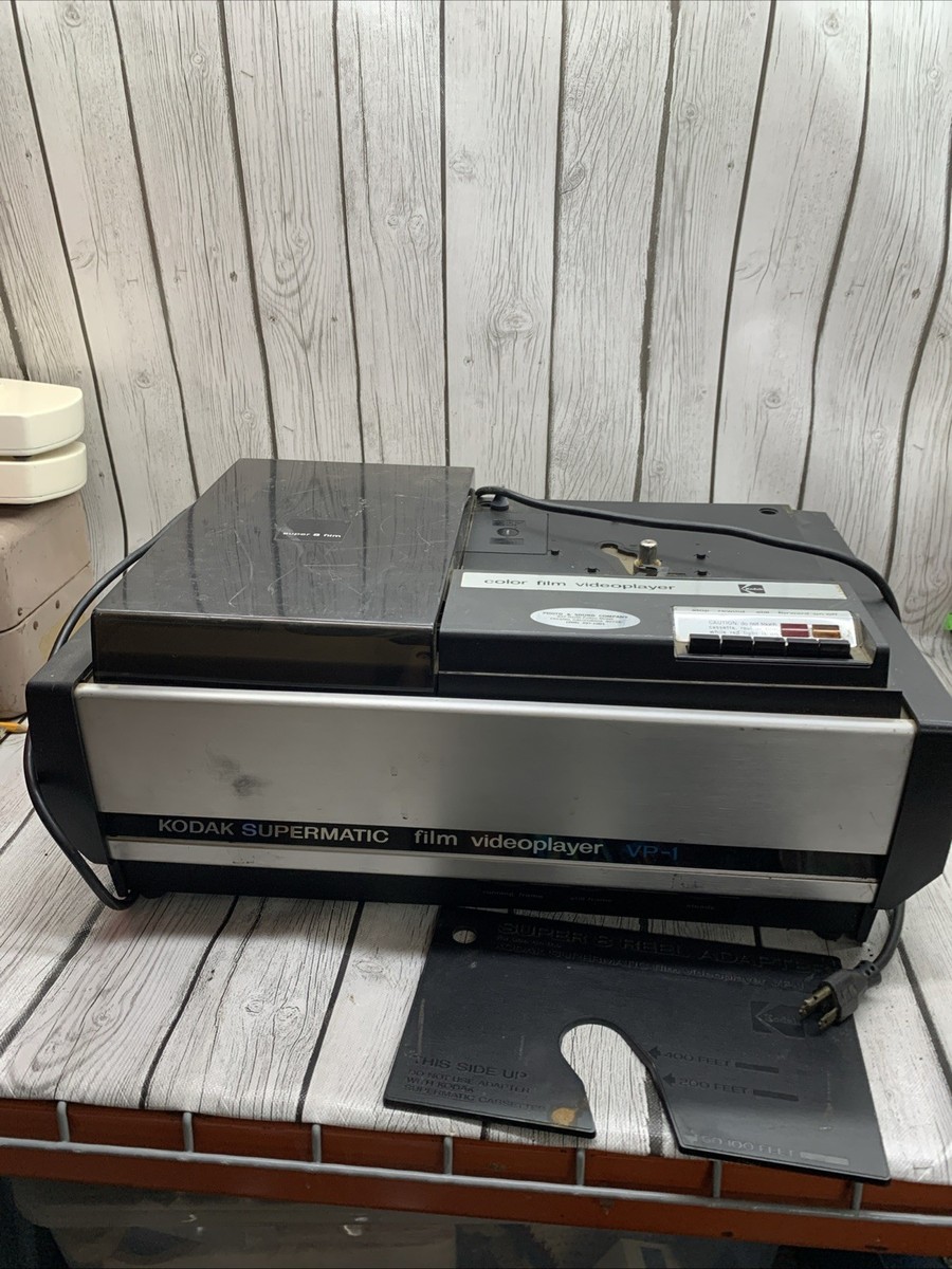 Kodak Supermatic Film Videoplayer VP-1 Color Film Video player | eBay