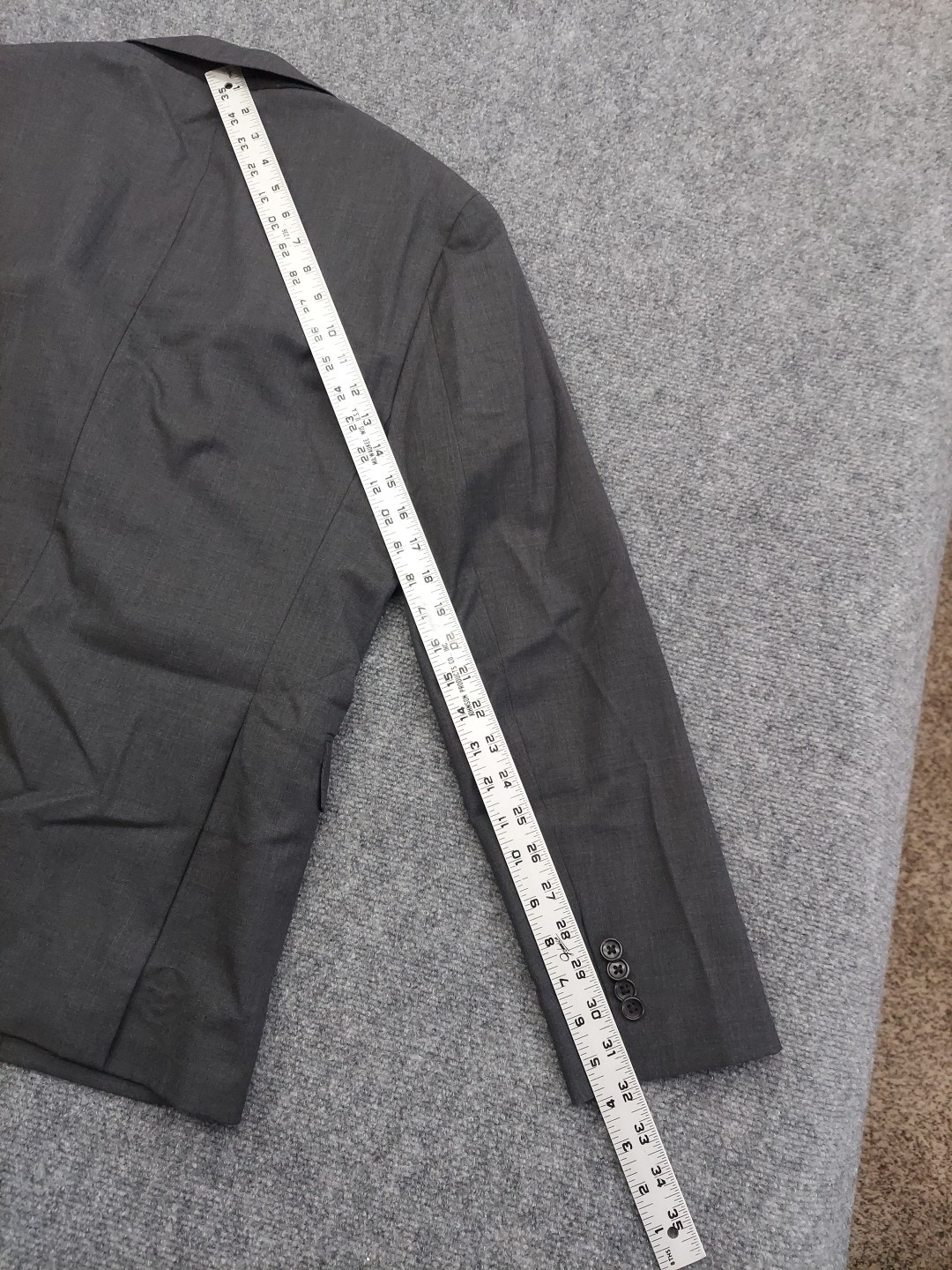 Bonobos Blazer Jacket Men 40 Regular Gray Charcoa… - image 12