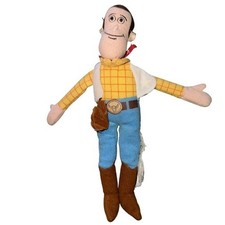 Disney Pixar Toy Story Woody Plush Cowboy Doll Soft Toy Yellow Blue Brown