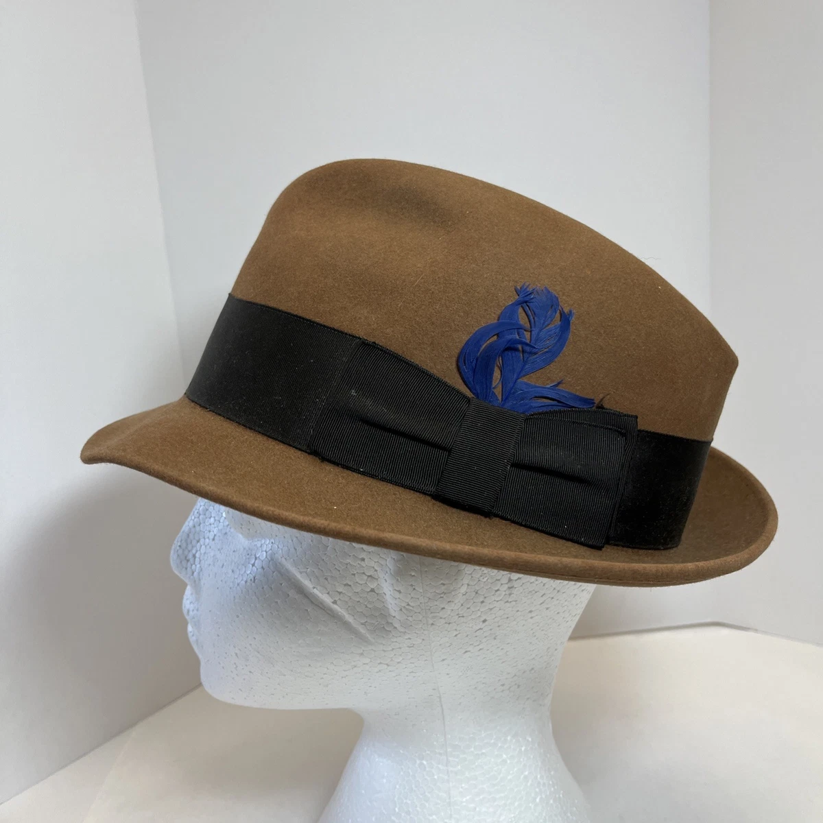Brown Dobbs Fedora Hats for Men for sale | eBay display picture 3