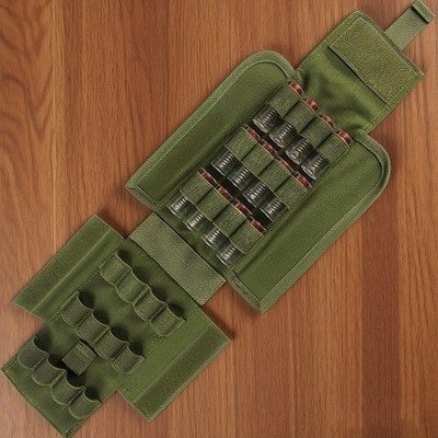 25 Rounds Ammo Reload Bag Shotgun Shell Pouch for 12/20 Gauge Shotshell Pouch 