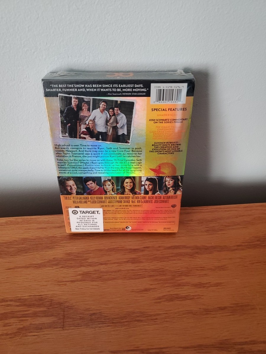 The O.C. - The Complete Fourth Season (DVD, 2007, 5-Disc Set