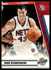 2010-11 Panini Season Update Kris Humphries New Jersey Nets #11