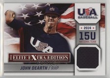2014 Panini Elite Extra Edition USA Baseball 15U Game Jerseys John Dearth 1h31