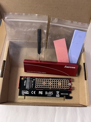 New AMPCOM Nvme SSD to PCI-e