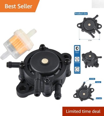 Reliable Replacement Fuel Pump with Filter - Fits multiple applications easily