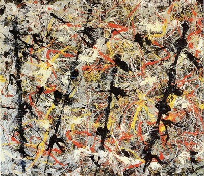 Detail of Blue Powder P1-Pollock 1952 A1-A4 Poster Animal Pet Portrait Aristocra