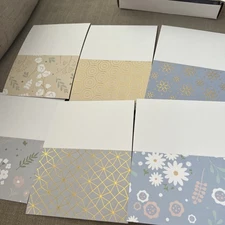 Baby Nest 50 Ct Greeting/ Note Cards 6 Designs