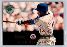 1995 Stadium Club Jose Vizcaino #17 Virtual Reality Insert Mets Baseball