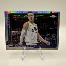 Lauri Markkanen Refractor - 2025-26 Topps Chrome #238 Utah Jazz