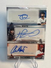2025 Bowman's Best - White/Smith/Matthews - Triple Auto 27/75