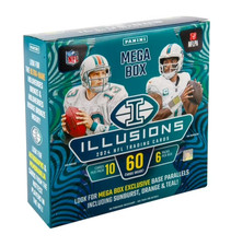 2024 Panini Illusions Football NFL Trading Cards Mega Box - 60 Cards 🔥