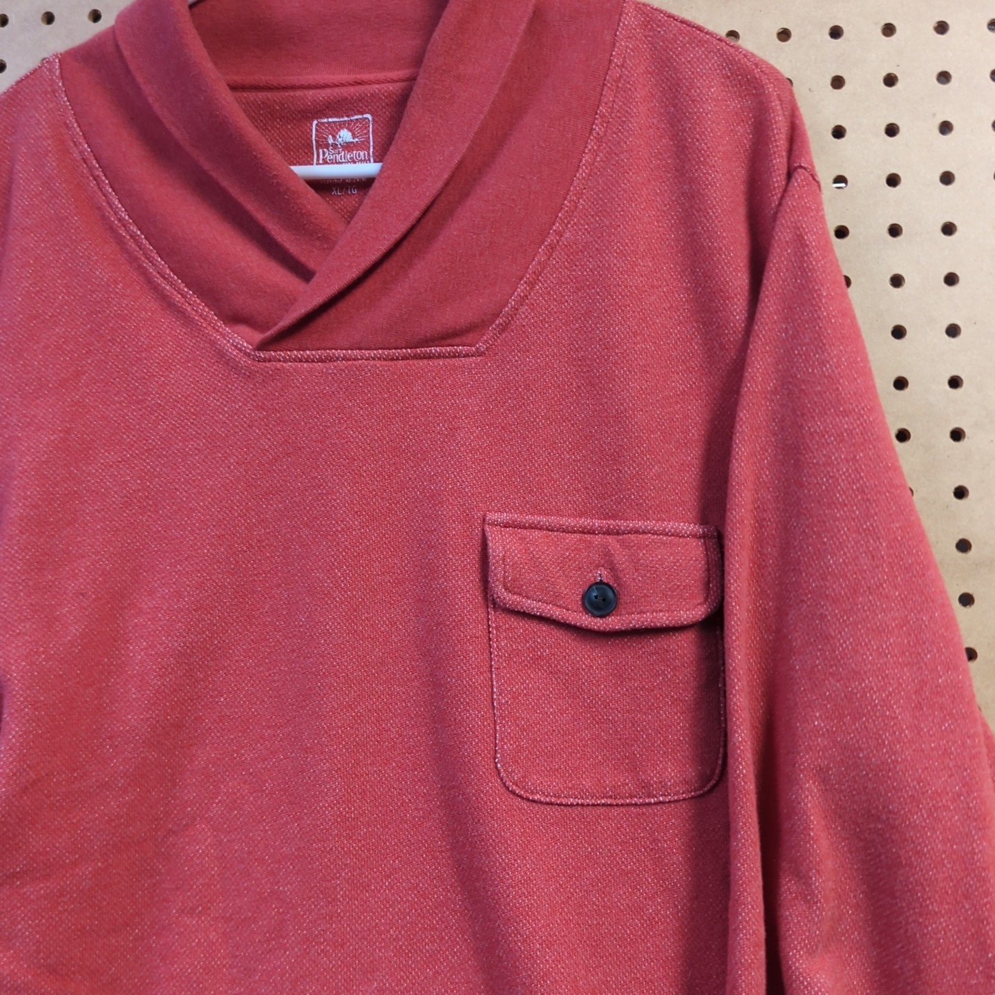 Surf Pendleton Shawl Collar Pullover Sweater, Men… - image 3