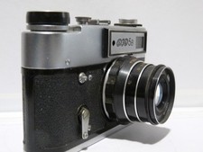 Russische Kamera Fed 5b mit Objektiv Industar 61
