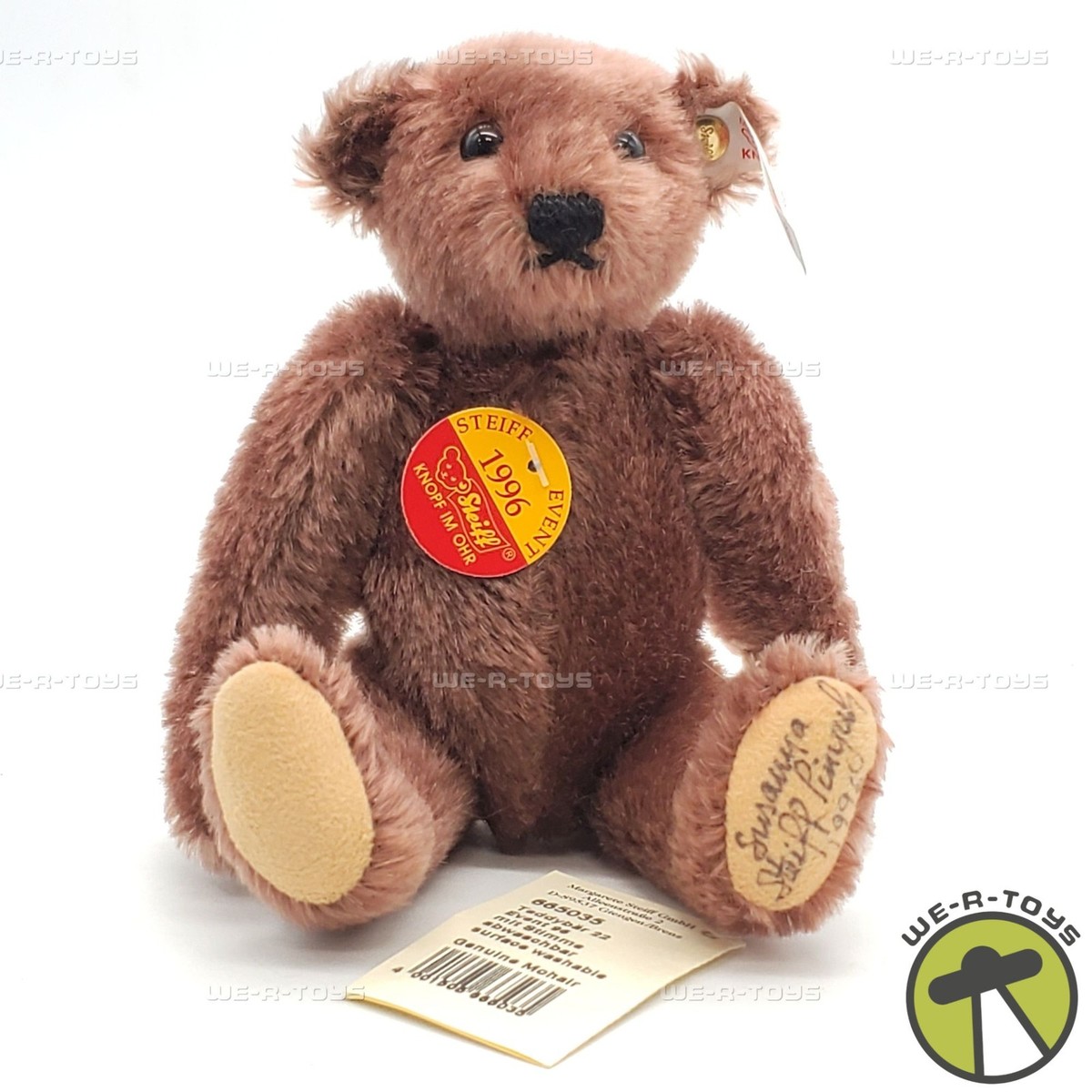 Steiff Original Brown 1996 Event Mohair Bear 9