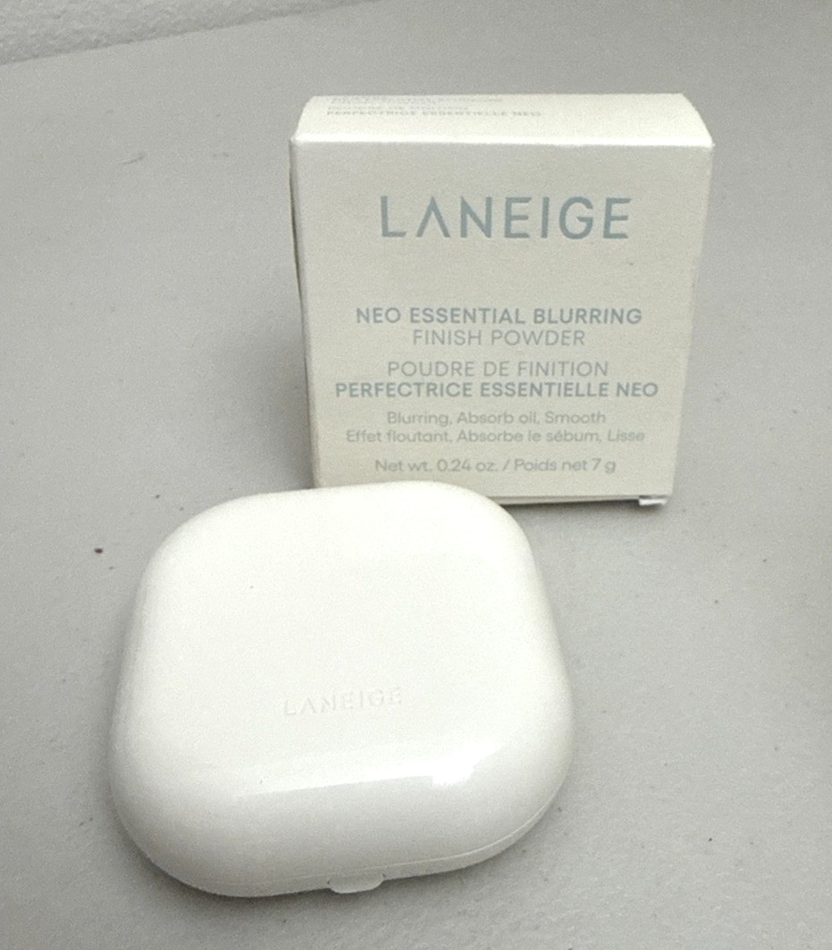 LANEIGE Neo Essential Blurring Finish Powder 0.24 Oz 7g Oil Control