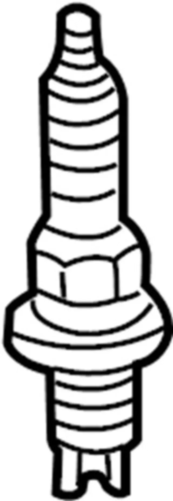 Genuine Infiniti Spark Plug 224015M015