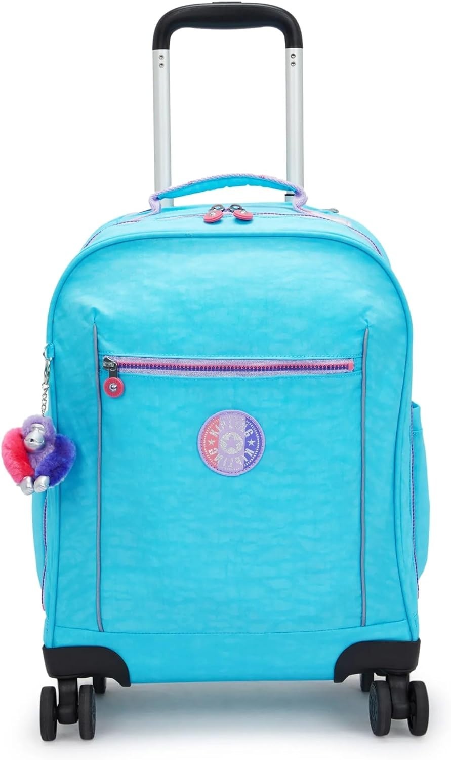 Kipling Mese Rolling Backpack Galaxy Turqiouse, Brand New with Tags