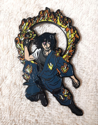 Fire Force Benimaru Shinmon Enamel Pin -Anime Shinra Arthur Konro Obi Iris Badge