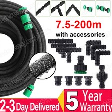 Porous Pipe Soaker Hose Leaky Pipe | All sizes up to 200m | MASSIVE 50% SALE