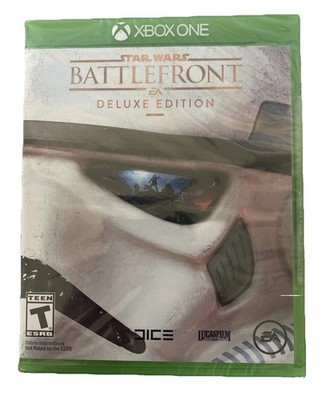 Star Wars Battlefront Deluxe Edition XBOX One Brand New Sealed Vintage