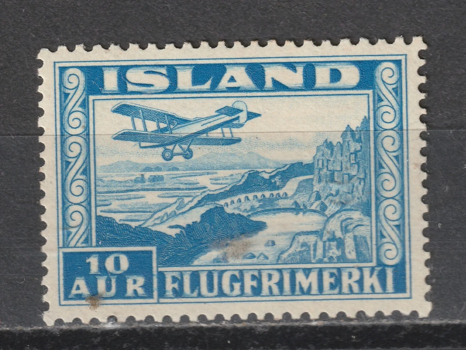 Iceland: Airmail Lot 136 (1934 - F/VF - Mint LH) 2025 Scott Cat. Val. $34.50 - Image 2 of 4