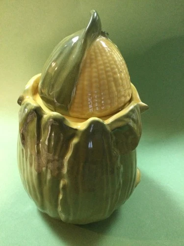 Vintage Shawnee Pottery "Corn King" Cookie Jar - Great Condition