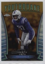 2024 Topps Chrome Youthquake Gold Refractor 6/50 Laiatu Latu #Y-9 1co7