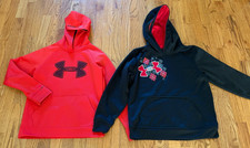 A Lot Of 2 Boy's Under Armour Loose Sweatshirts, Size YMD