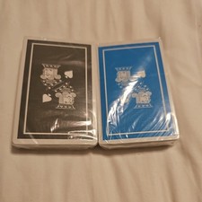 Vintage Playing Card Deck Made in the USA bundle of 2 seal