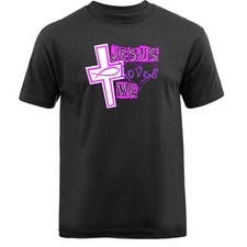 Jesus Loves Me Christian Religious T-shirt
