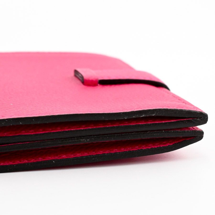 Hermes Bearn Card Case Voe Epson Rose Mexico 3.9in Unisex Pre-owned thumbnail 5