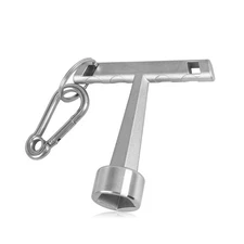 New 13/16" Penta Curb Box Key Wrench for Meter Pit Lids Water Valve