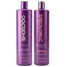 a Rose Afro Keratin Primerose plus shampoo fl...