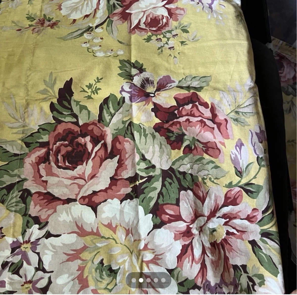 Ralph Lauren Yellow Floral Pillow Shams for sale | eBay