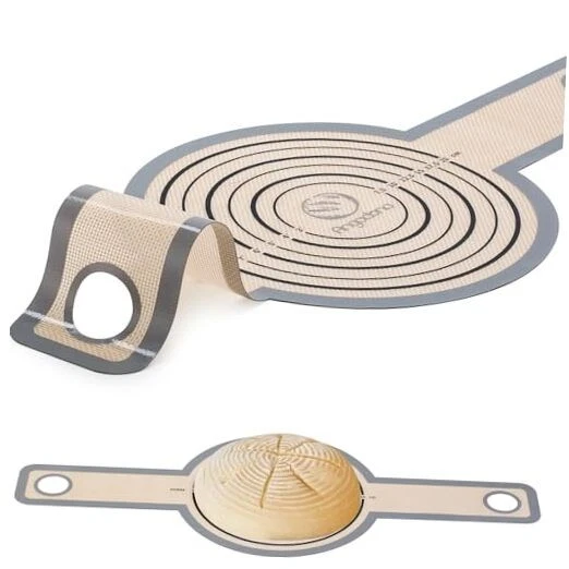 Large Silicone Bread Sling Dutch Oven - 9.5 inch Non-Stick & Easy Clean