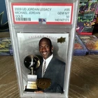 Upper Deck 2009 UD Jordan Legacy Gold Michael Jordan #85 PSA 10 Graded Card