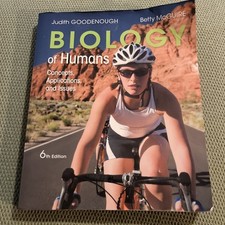 Biology of Humans 6th Sixth Edition by Judith...